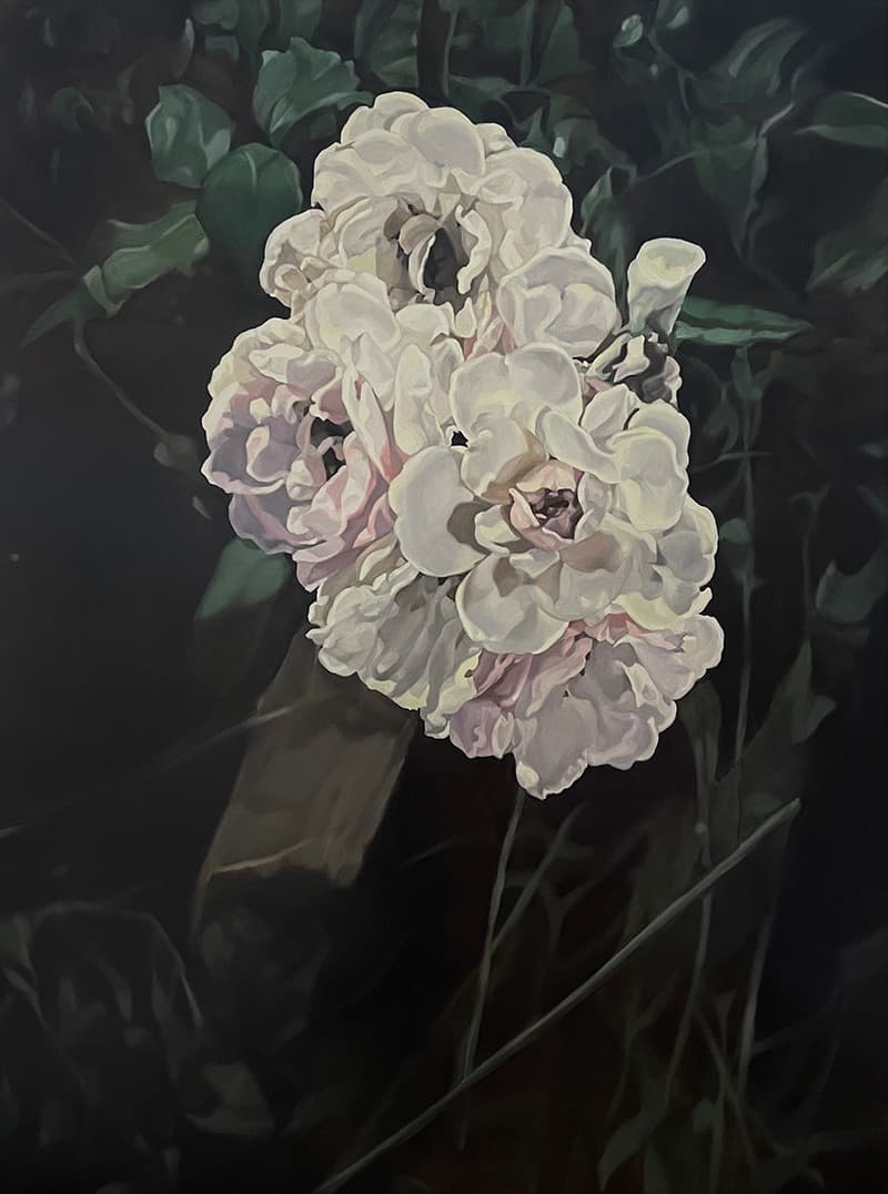 Promenade_July · oil on canvas · 73x53cm · 2021 (이미지 제공 = 페이지룸8) · Promenade_July · oil on canvas
