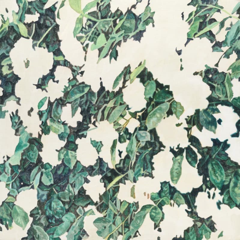 Blooming Pattern · Acrylic on canvas · 91x91 · 2020 (출처= 통의동 보안여관) · Blooming Pattern · Acrylic on canvas