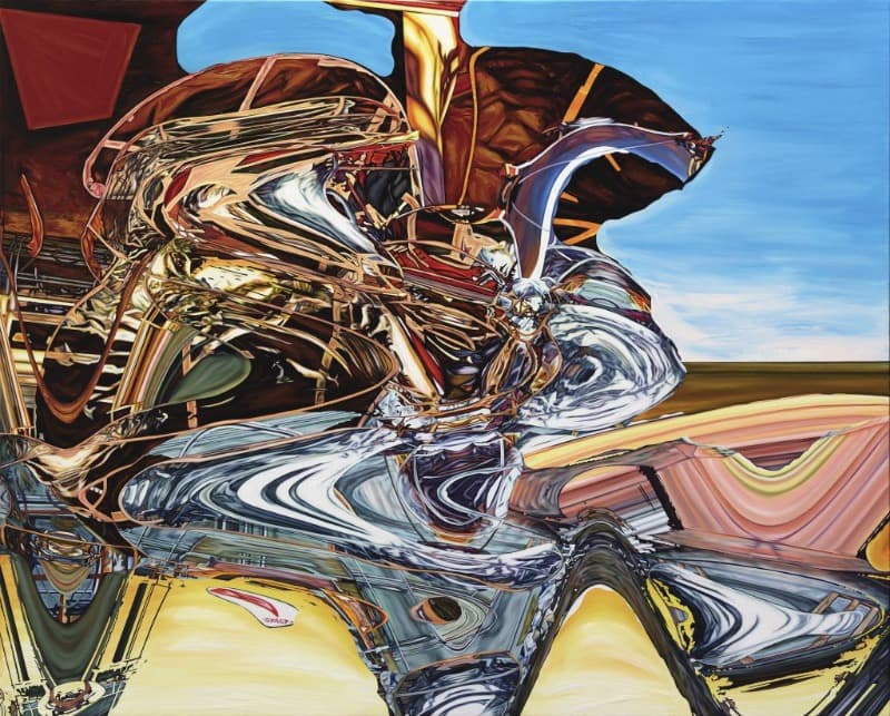 GENEALOGY 1.0 · 캔버스에 유채 · 130x162cm · 2021 (출처= 조현화랑) · GENEALOGY 1.0 · Oil on canvas