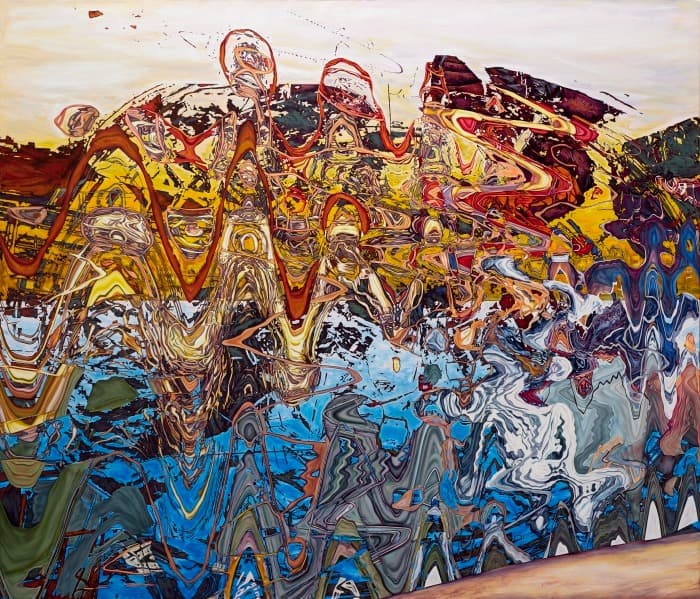 MATRIARCH · oil on canvas · 256x300cm · 2021 (이미지 출처 = GALLERY2) · MATRIARCH · oil on canvas
