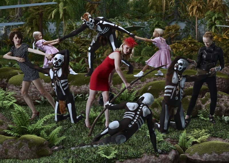 AES+F, <신성한 우화, 춤> · 종이에 라이트젯 프린트, 디아섹 · 160 x 224 cm · 2012, Courtesy of the Artists (출처=전남도립미술관)