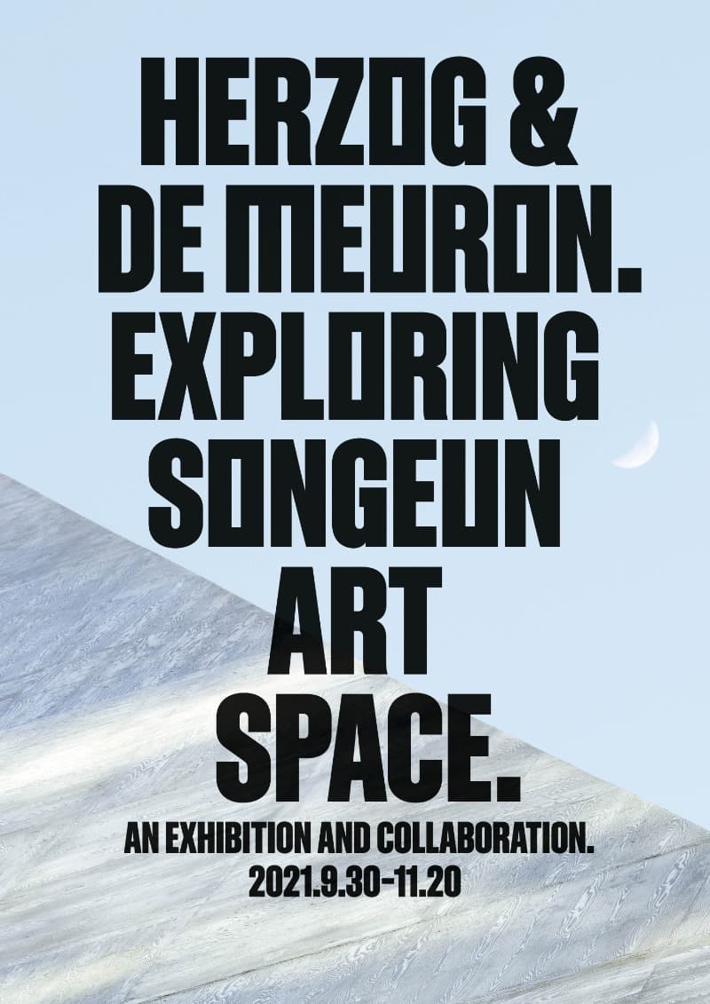Herzog & de Meuron. Exploring SongEun Art Space. 포스터