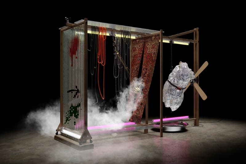 밤을 위한 제의 · 3D 애니메이션 · 3840x2160px, 11분 15초 · 2021 (이미지 제공 = 대안공간루프) · Ritual for the Night · 3D animation