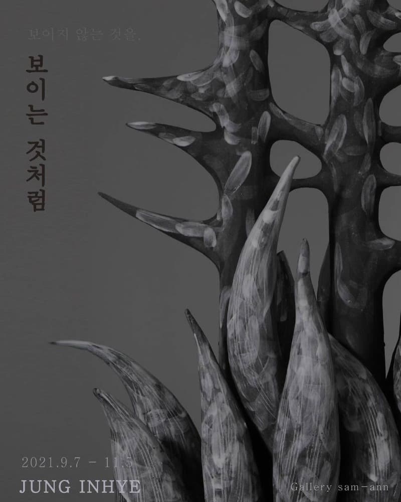 정인혜 : 보이지 않는 것을, 보이는 것처럼 포스터