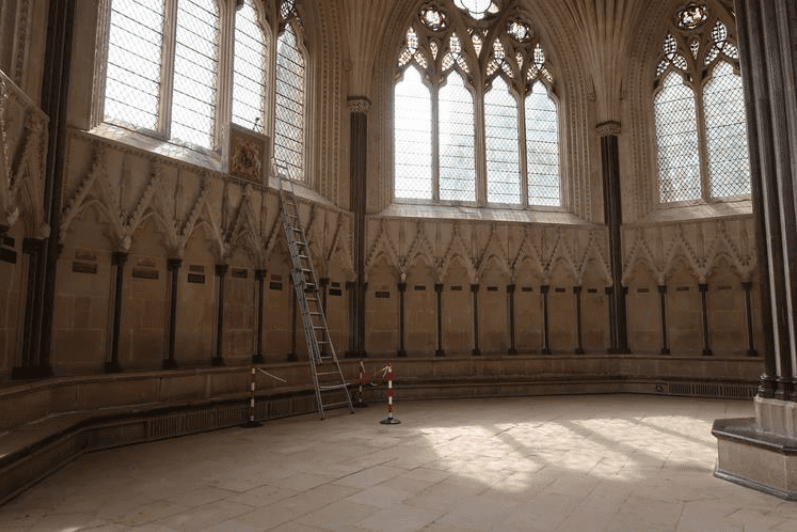 석혜원 “As above so below”_ Sound installation, @Wells Cathedral, UK 2018 · (이미지 제공 = 프로젝트 스페이스 영등포)