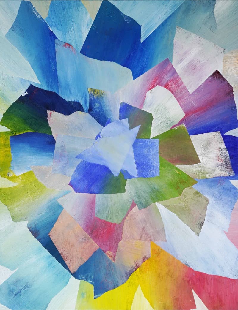 Color, Energy, and Light · oil on Canvas · 90.9x72.7cm · 2021 (이미지 제공 = 갤러리 너트) · Color, Energy, and Light · oil on Canvas