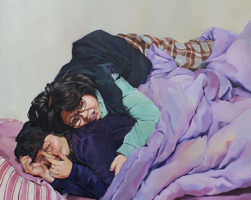 문지영, 가장 보통의 존재 · 캔버스에 유채 · 130.3×162.2cm · 2015 (출처= 경남도립미술관)