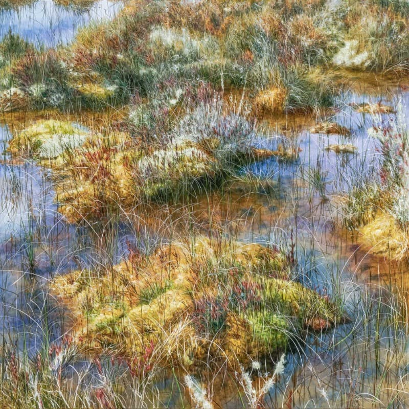 Untitled 4679 · oil on canvas · 100x100cm · 2021 (출처 = 조현화랑) · Untitled 4679 · oil on canvas
