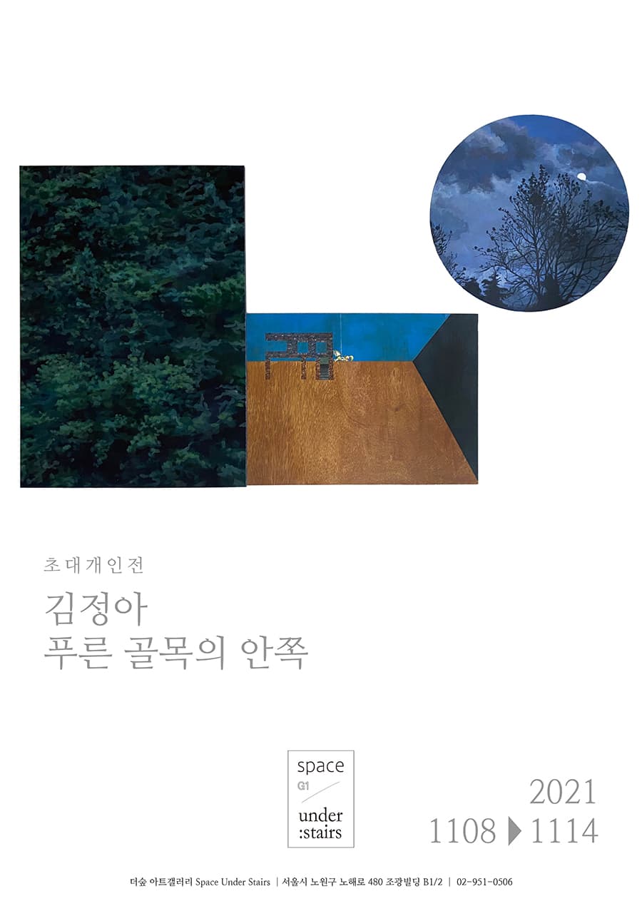 김정아: 푸른 골목의 안쪽 포스터