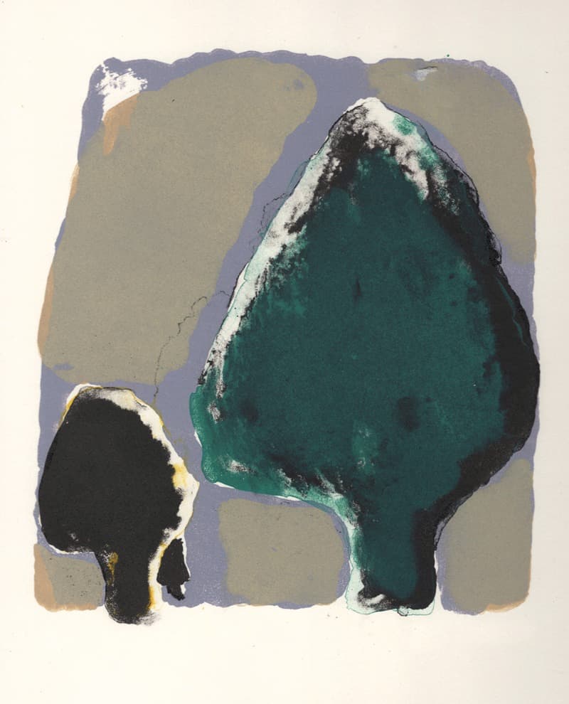 Look at · 석판화 · 39.5 x 29.5 cm · 2021. Ed. 9 (이미지 제공 = 페이지룸8) · Look at · lithograph
