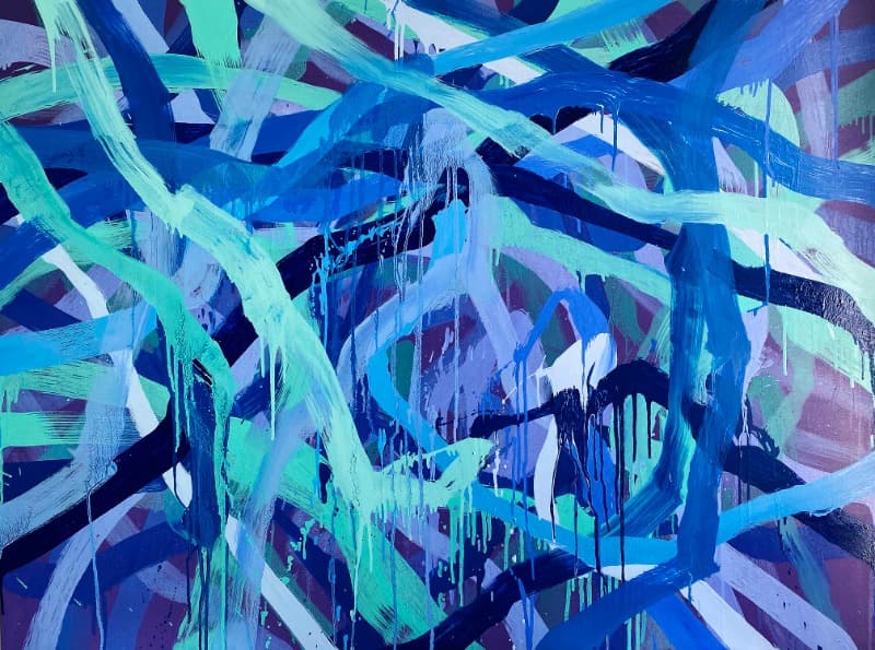Inward 3 · oil on canvas · 38x51inches · 2021 (이미지 제공 = 갤러리너트) · Inward 3 · oil on canvas