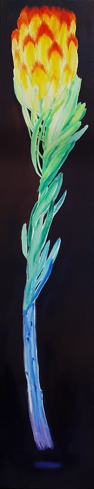 일희 · 캔버스에 유채 · 124x24cm · 2021 (이미지 제공 = 윤혜린)