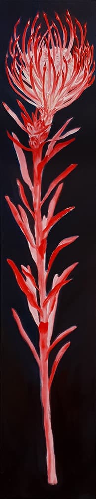 일로 · 캔버스에 유채 · 124x24cm · 2021 (이미지 제공 = 윤혜린)