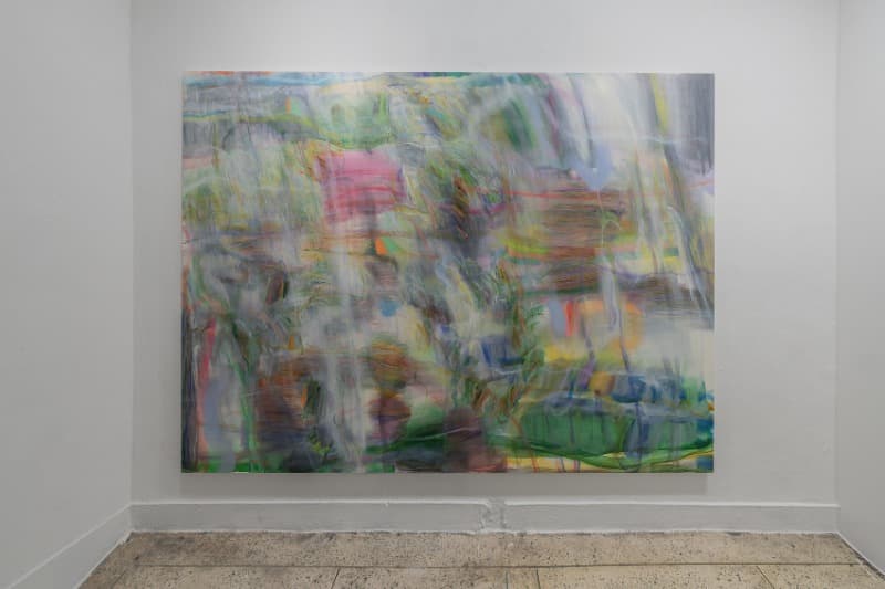 원래의 땅(course 2) · oil on canvas · 193.9×259.1cm · 2021 촬영: CJY ART STUDIO (이미지 제공 = 프로젝트 스페이스 사루비아) · oil on canvas
