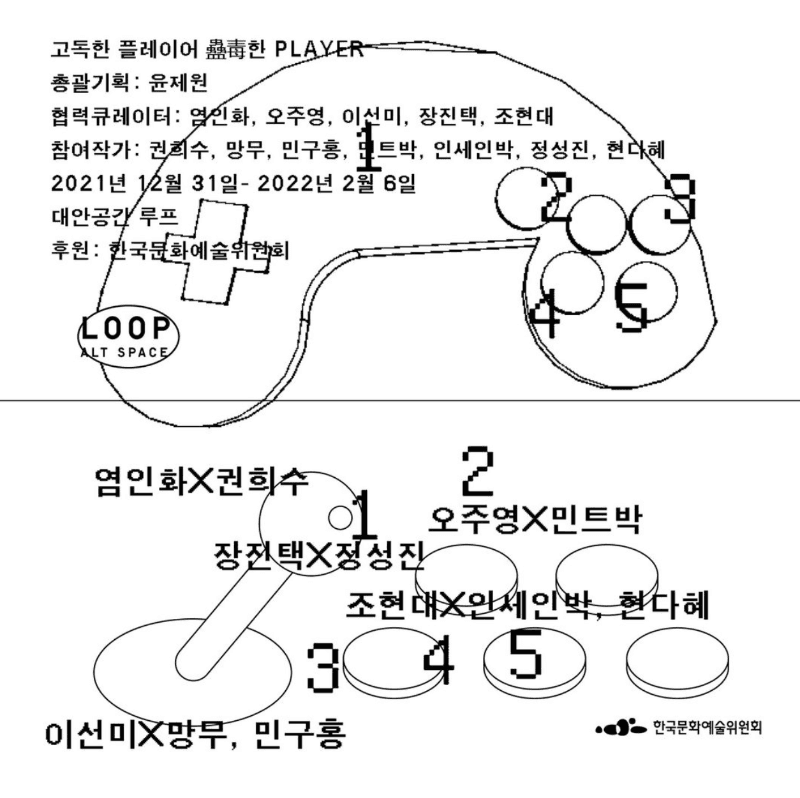 고독한 플레이어 蠱毒한 PLAYER 포스터