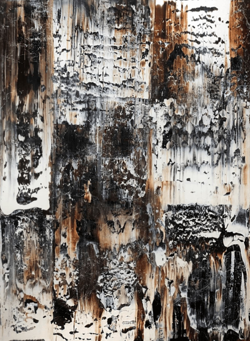치유의 숲 · acrylic on canvas · 100x80cm · 2021 (출처=갤러리 이즈) · acrylic on canvas