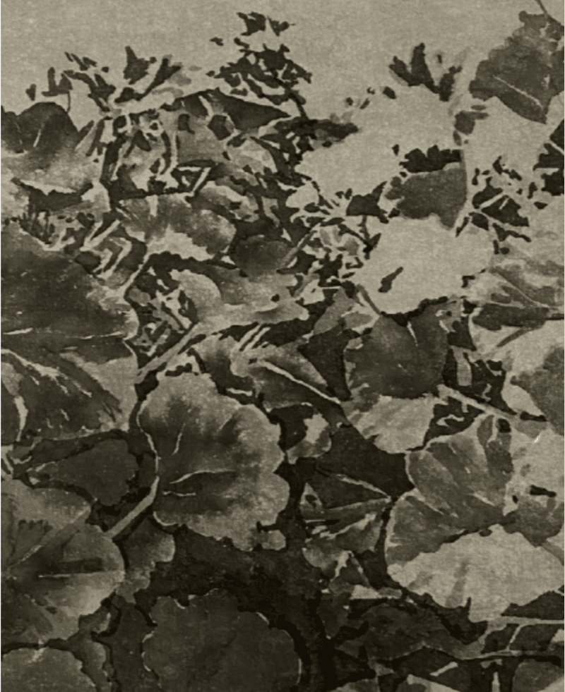 다이, 참 · 순지에 수묵 · 24 × 19cm · 2021 (이미지출처=아트비트갤러리)