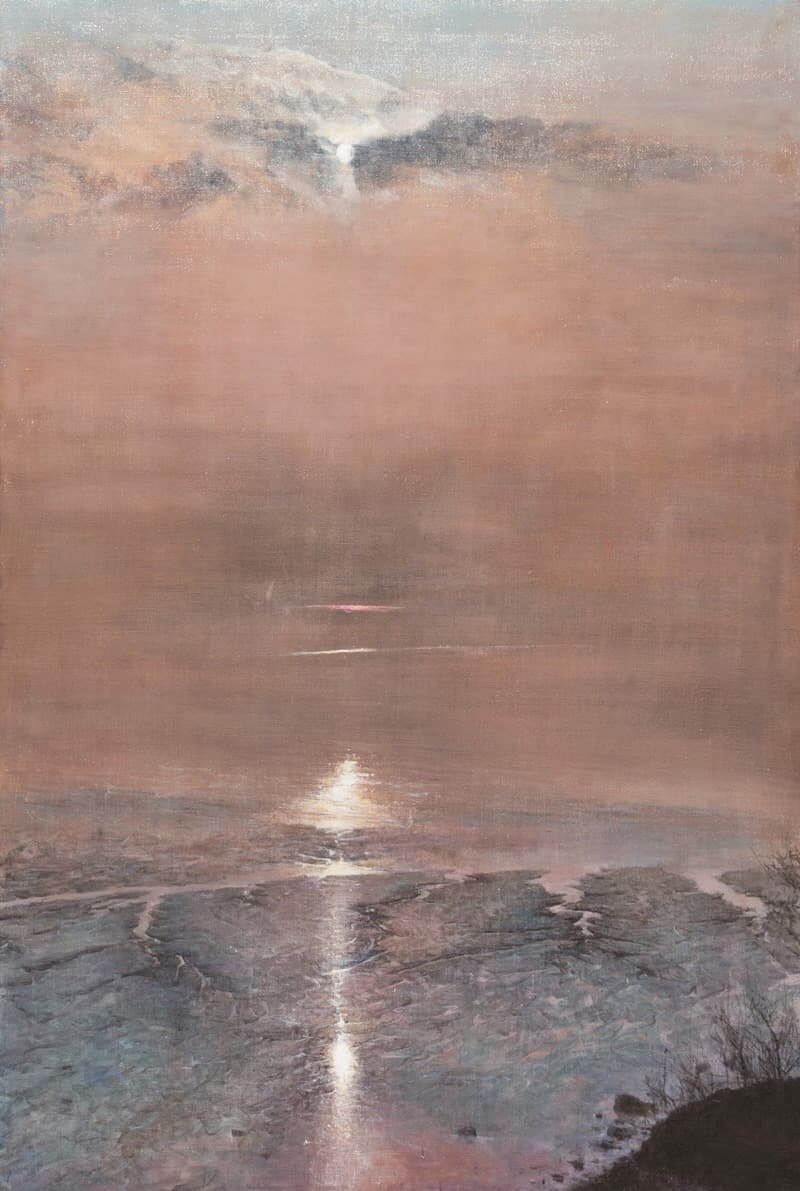 명상 · 캔버스에 유채 · 130.3 x 193.9 cm · 2020 (출처=신세계갤러리 대구점) · Meditation · Oil on canvas