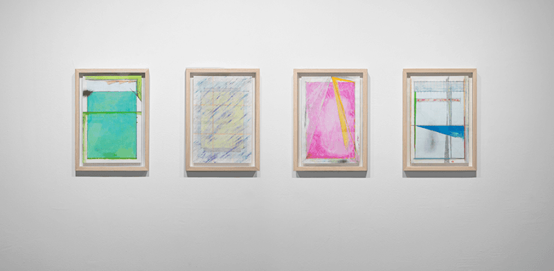 손지형,  semicolon · 종이에 연필,수채,젯소,오일파스텔 · 23x15cm · 2021 (이미지출처=플레이스막2)