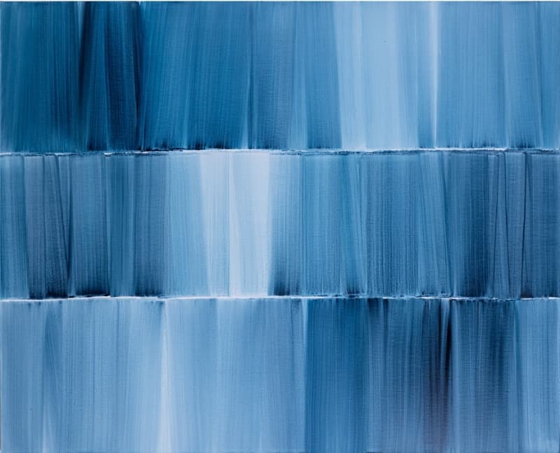 심문섭, The Presentation · 캔버스에 아크릴 · 162 x 130 cm · 2019 (출처=롯데갤러리) · The Presentation · Acrylic on canvas