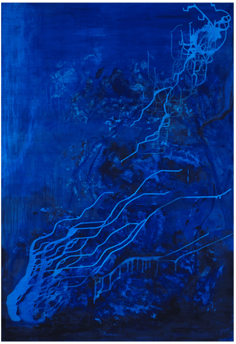 desire · acrylic on canvas · 62.2x112.1cm · 2021 (이미지출처 = 사이아트 도큐먼트) · desire · acrylic on canvas