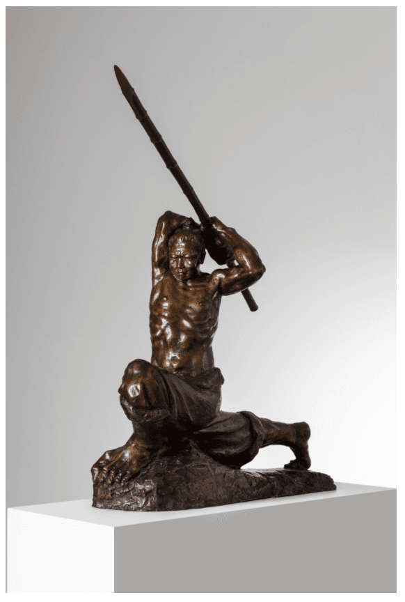 구본주, 갑오농민전쟁 3 · 브론즈 · 50x95x130cm · 1995 (이미지출처 = G&J갤러리)