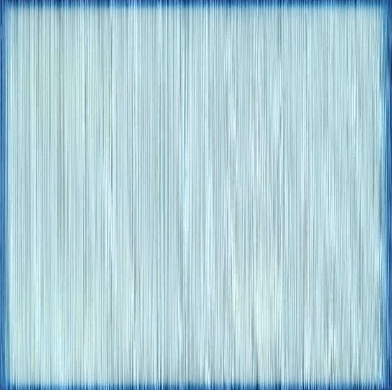 김현식, 玄을보다 · Acrylic on epoxy resin, Wooden frame · 54 x 54 x 7cm · 2022 (이미지 제공 = 갤러리JJ) · Kim Hyunsik, Delve into the profound · Acrylic on epoxy resin, Wooden frame