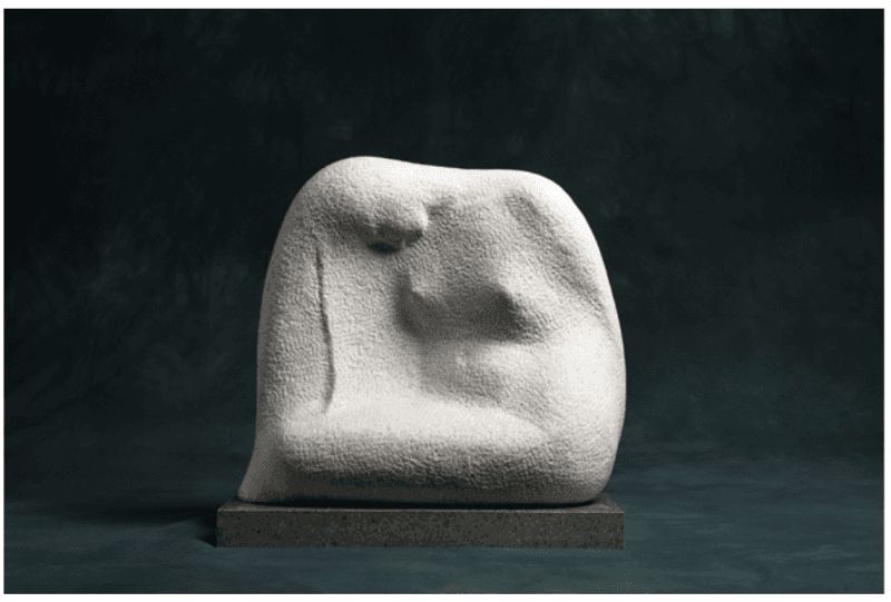 김익수, 기원96-2 · Stone · 45×41×25cm · 1996 (이미지출처 = 대구미술관)