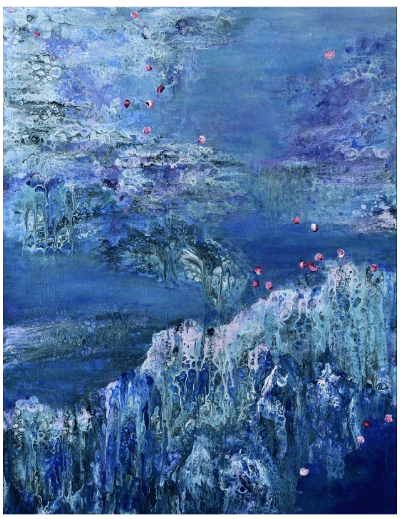 경계를 넘나드는 공간 · Acrylic on canvas · 162.2x130.3cm · (이미지출처 = 유나이티드갤러리) · Acrylic on canvas