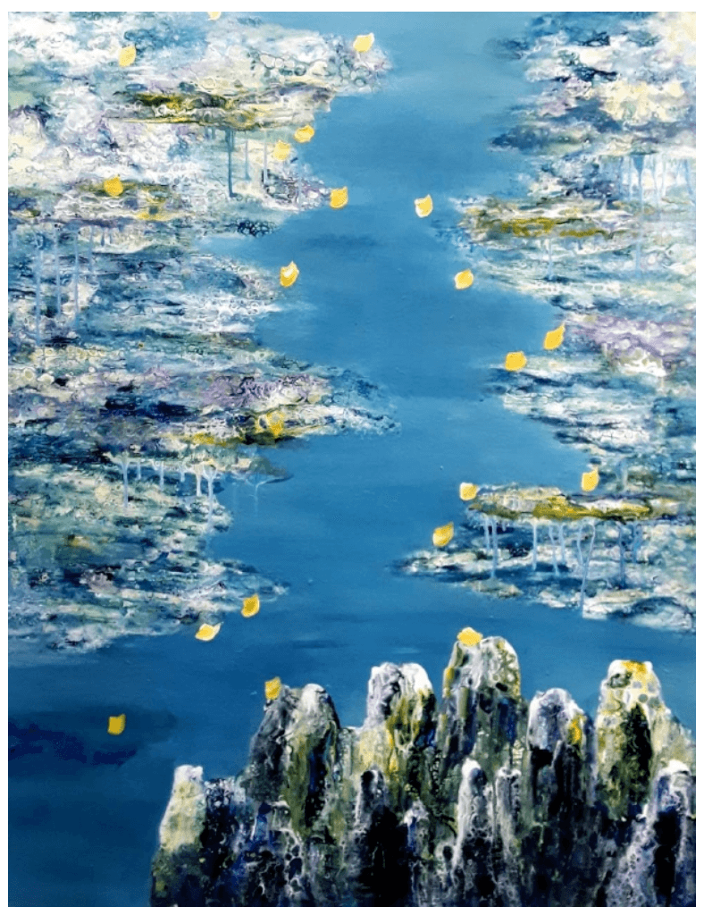 경계를 넘나드는 공간 · Acrylic on canvas · 116.8x91cm · (이미지출처 = 유나이티드갤러리) · Acrylic on canvas