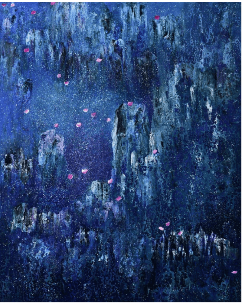 경계를 넘나드는 공간 · Acrylic on canvas · 162.2x130.3cm · (이미지출처 = 유나이티드갤러리) · Acrylic on canvas