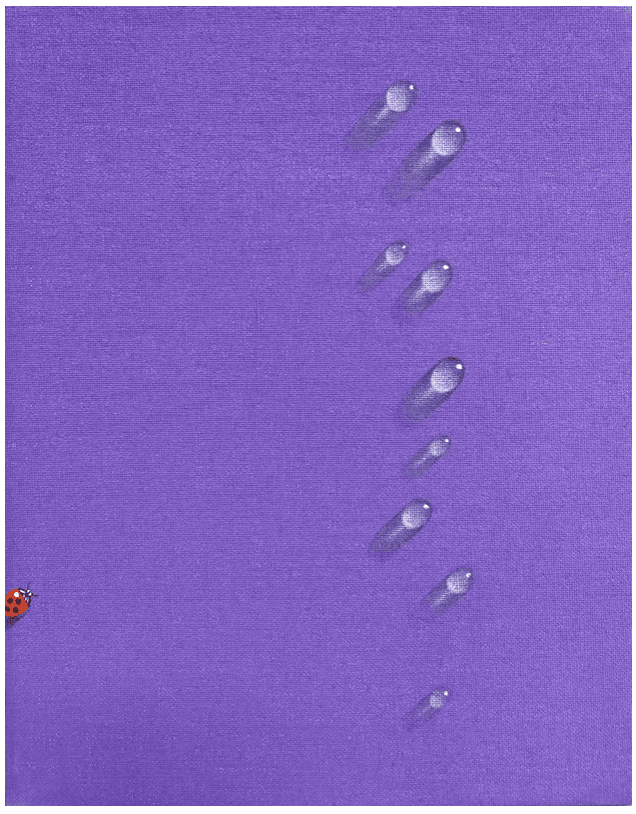 윤위동, Every existence in everywhere 75 · Acrylic on canvas · 34.8 × 27.3 cm · 2022 (이미지출처 = Artsy) · Yoon Wee Dong, Every existence in everywhere 75 · Acrylic on canvas