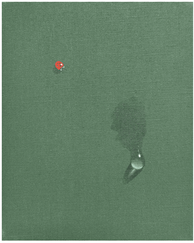 윤위동, Every existence in everywhere 50 · Acrylic on canvas · 27.3 × 22 cm · 2022 (이미지출처 = Artsy) · Yoon Wee Dong, Every existence in everywhere 50 · Acrylic on canvas