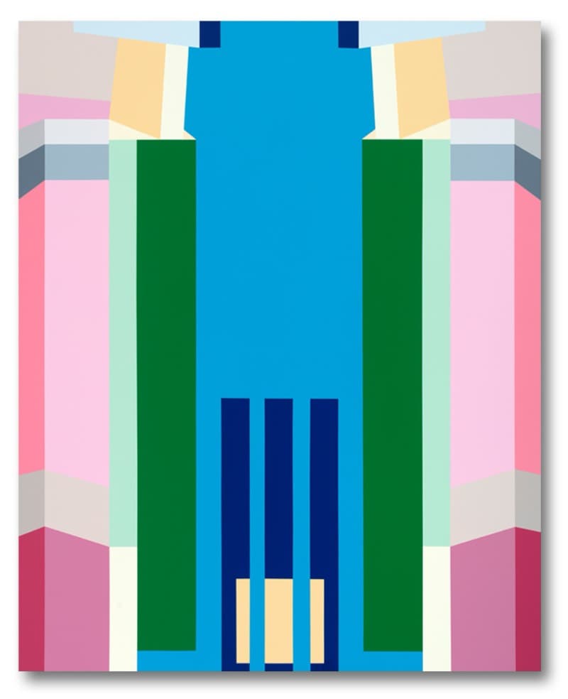 Reflection V · acrylic on linen · 162x130cm · 2022 Courtesy K.O.N.G. GALL (이미지 출처=공근혜 갤러리) · Reflection V · acrylic on linen