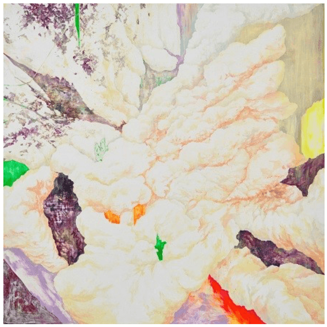 Back then · oil on canvas · 116.7x116.7cm · 2020 (이미지출처 = 갤러리도스) · Back then · oil on canvas