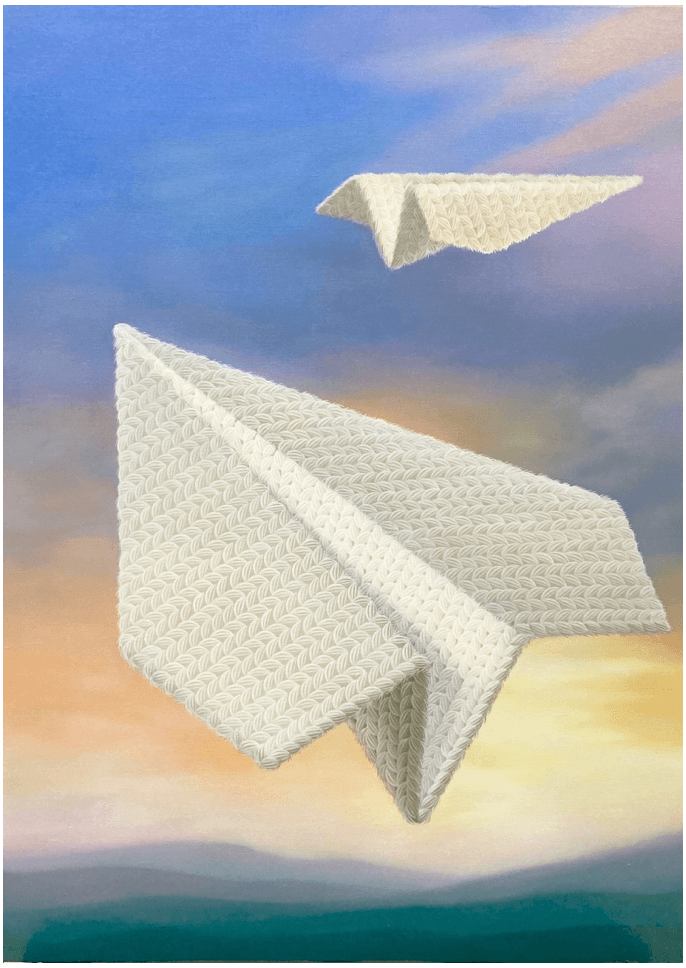 Woolscape-Some day · Oil on canvas · 91x65cm · 2021 (출처 = 갤러리 베누스) · Woolscape-Some day · Oil on canvas