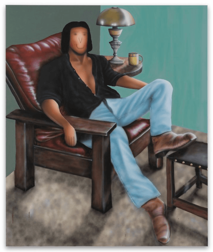 Ups and Downs · Acrylic and oil stick on linen · 185 x 155 cm · 2021 (이미지출처 = 가나아트) · Ups and Downs · Acrylic and oil stick on linen