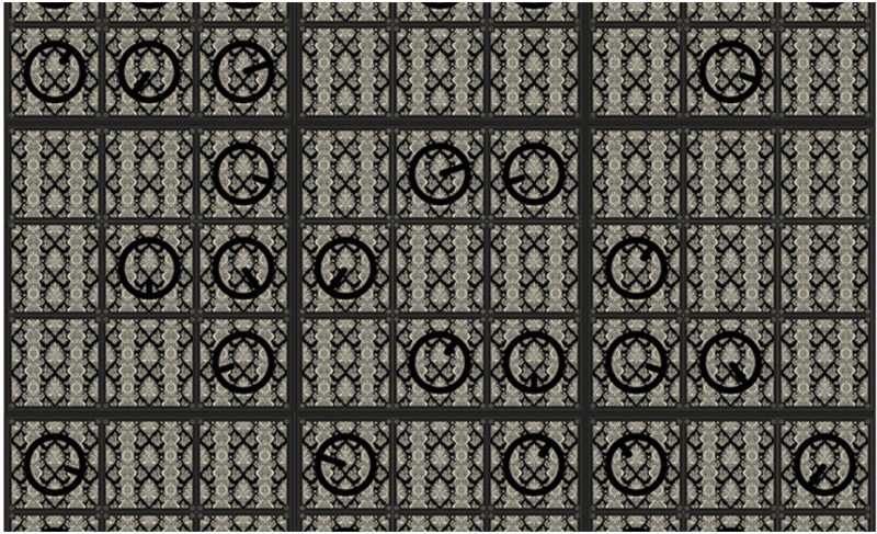 Sudoku 001 · pigment print · 222 x 222cm · 2022 (이미지출처 = 학고재 아트센터) · Sudoku 001 · pigment print