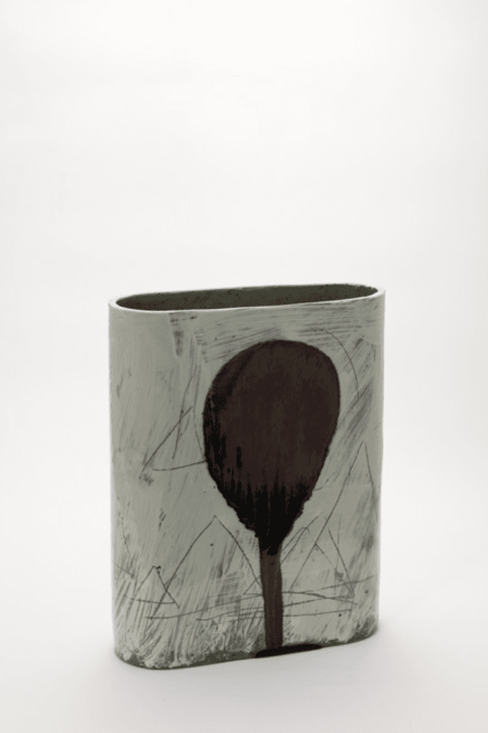 Landscape of the Heart · Buncheong · 32 x 14 x 40cm · 2021 (이미지출처 = 모리스갤러리) · Landscape of the Heart · Buncheong