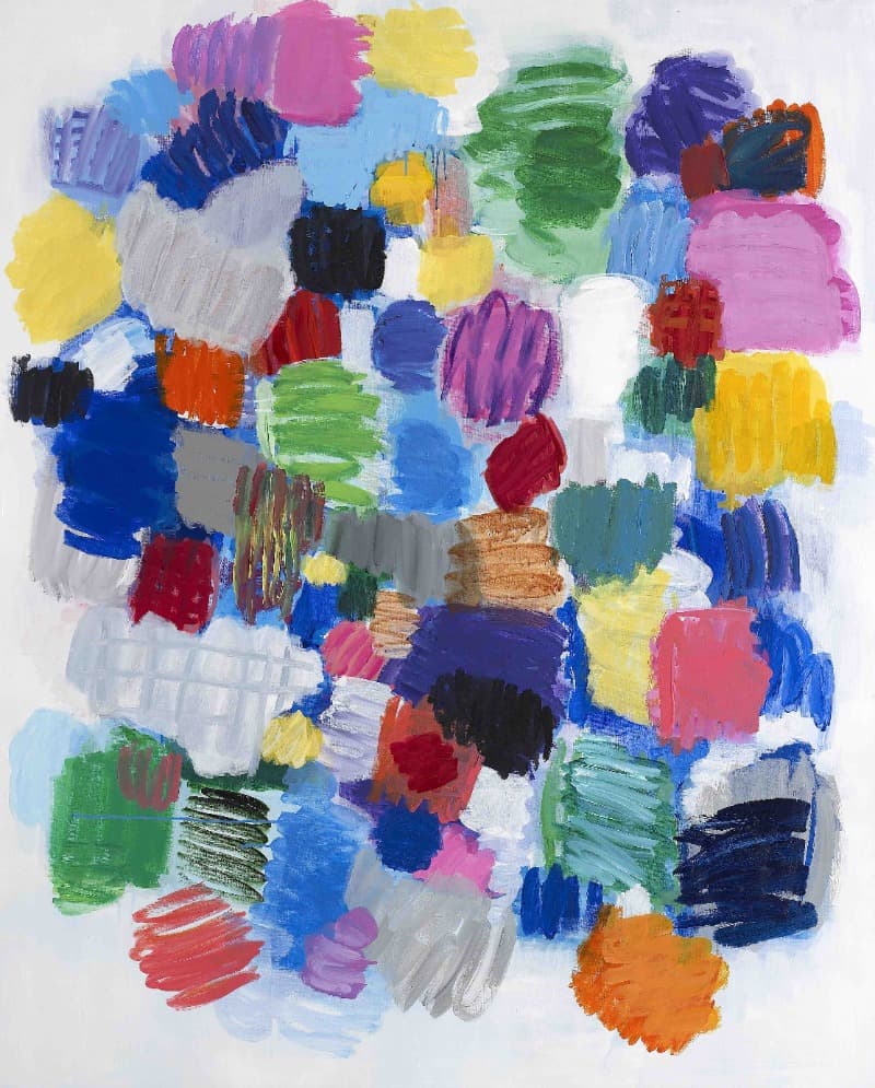 빛과 색 1 · acrylic on canvas · 162,2 x 130,3 cm · 2021 (이미지 제공 = 갤러리조은) · acrylic on canvas