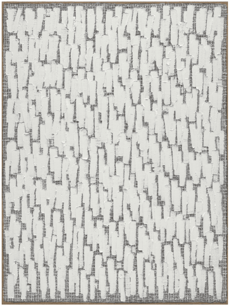 Conjunction 20-99 · Oil on hemp cloth · 130 x 97 cm · 2020 (이미지출처 = 국제갤러리) · Conjunction 20-99 · Oil on hemp cloth