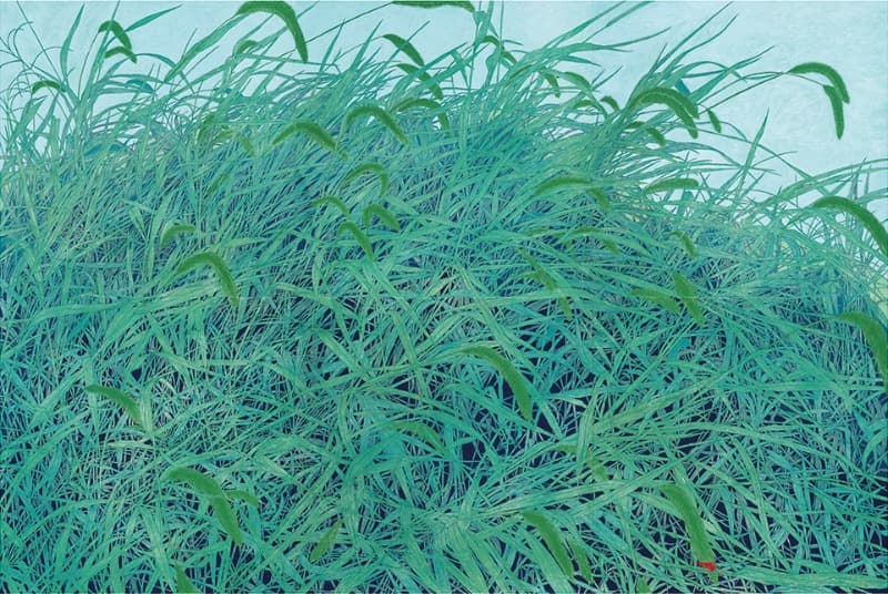 wind blow 1 · 장지에 먹과 분채 · 270x180cm · (이미지출처 = 서울갤러리)