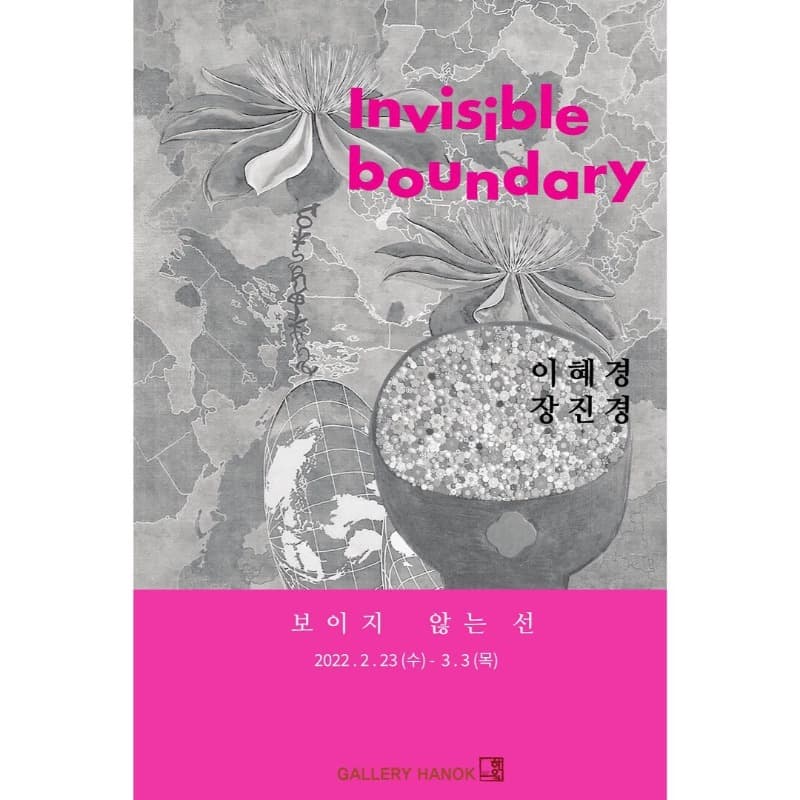 이혜경, 장진경 : 보이지 않는 선  포스터