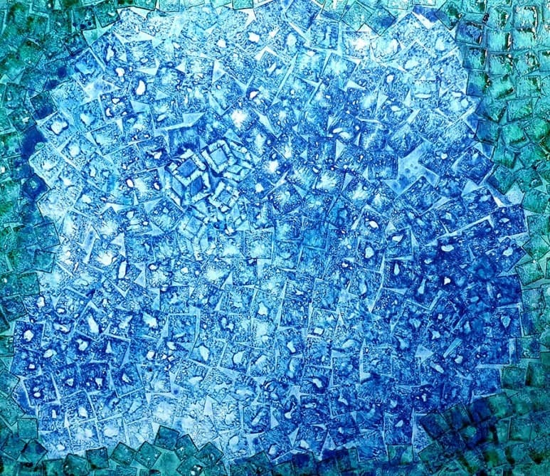 유영나, 공간놀이 · acrylic on canvas · 53.0X45.5cm · 2022 (이미지출처 = 갤러리일호)
