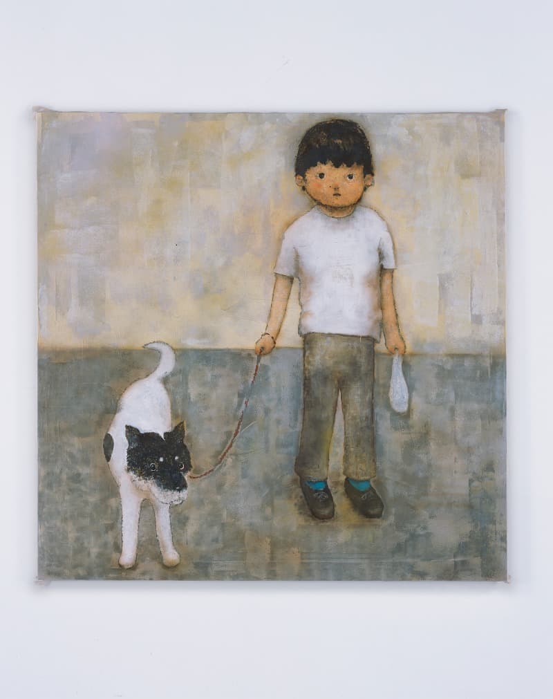 Otani Workshop, Pooh and I · Acrylic on canvas · 161.6 x 161.6 cm · 2019 ©2019 Otani Workshop/Kaikai Kiki Co., Ltd. All Rights Reserved. Courtesy Perrotin · Otani Workshop, Pooh and I · Acrylic on canvas