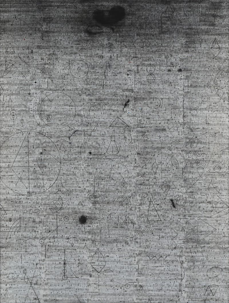 Fate · mixed media · 81 x 105.5 cm · 2019 (출처=갤러리전) · Fate · mixed media