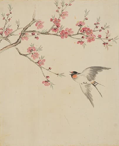 의재 허백련, 춘풍 · 종이에 수묵담채 · 1940 (이미지출처 = 의재미술관)