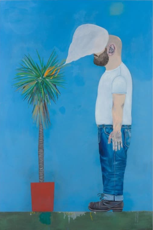 Michael Hilsman, Untitled · acrylic on canvas · 243 x 162.5 cm · 2008 (제공=뉴스프링프로젝트) · Michael Hilsman, Untitled · acrylic on canvas