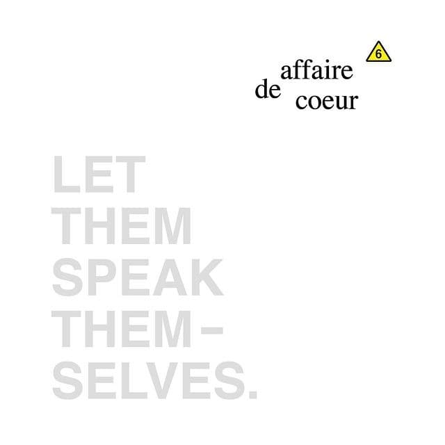 affaire de coeur 6 전시 포스터