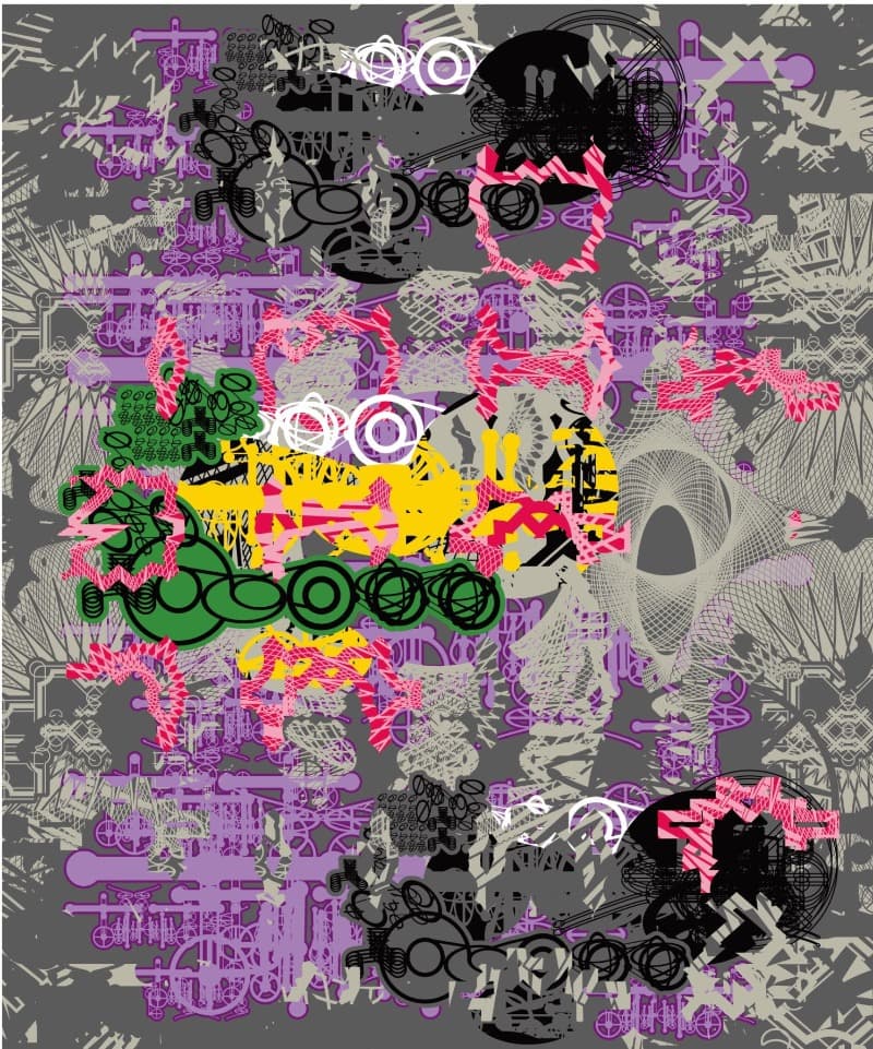 The Fortress of Sense (L 130) · Acrylic on Panel · 183.5x152.5cm · 2015 (이미지출처 = pkm갤러리) · The Fortress of Sense (L 130) · Acrylic on Panel